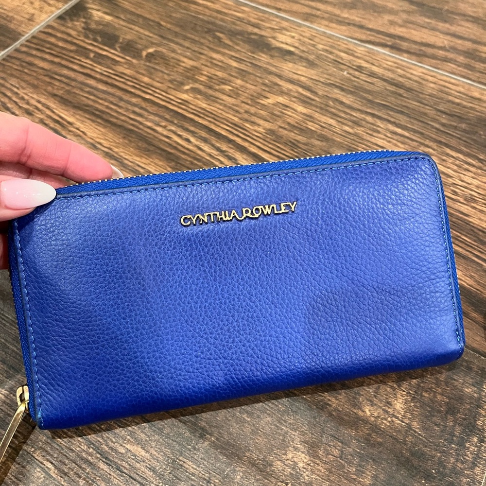 Cynthia Rowley Vibrant Blue Wallet